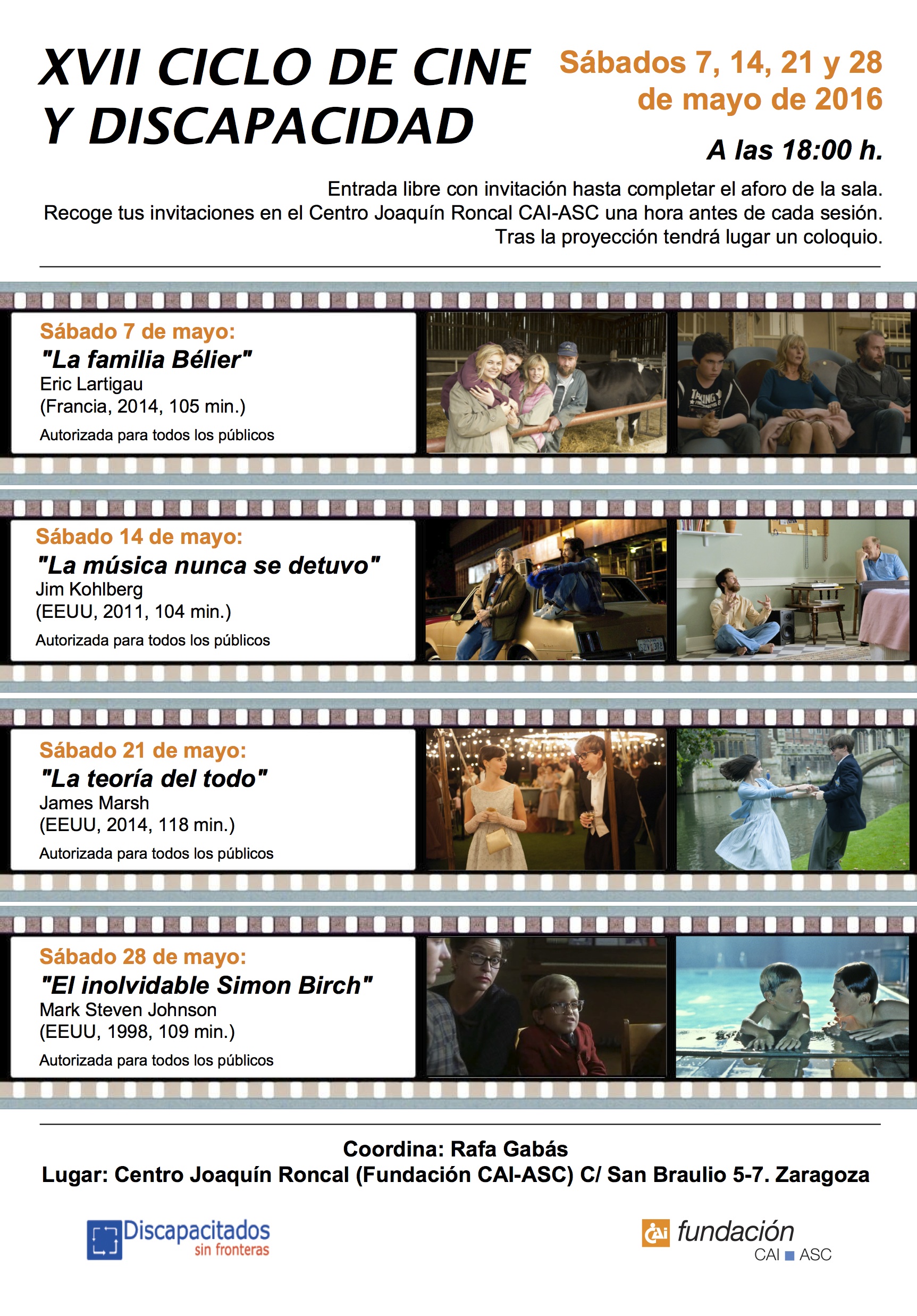 Cine y discapacidad 2016